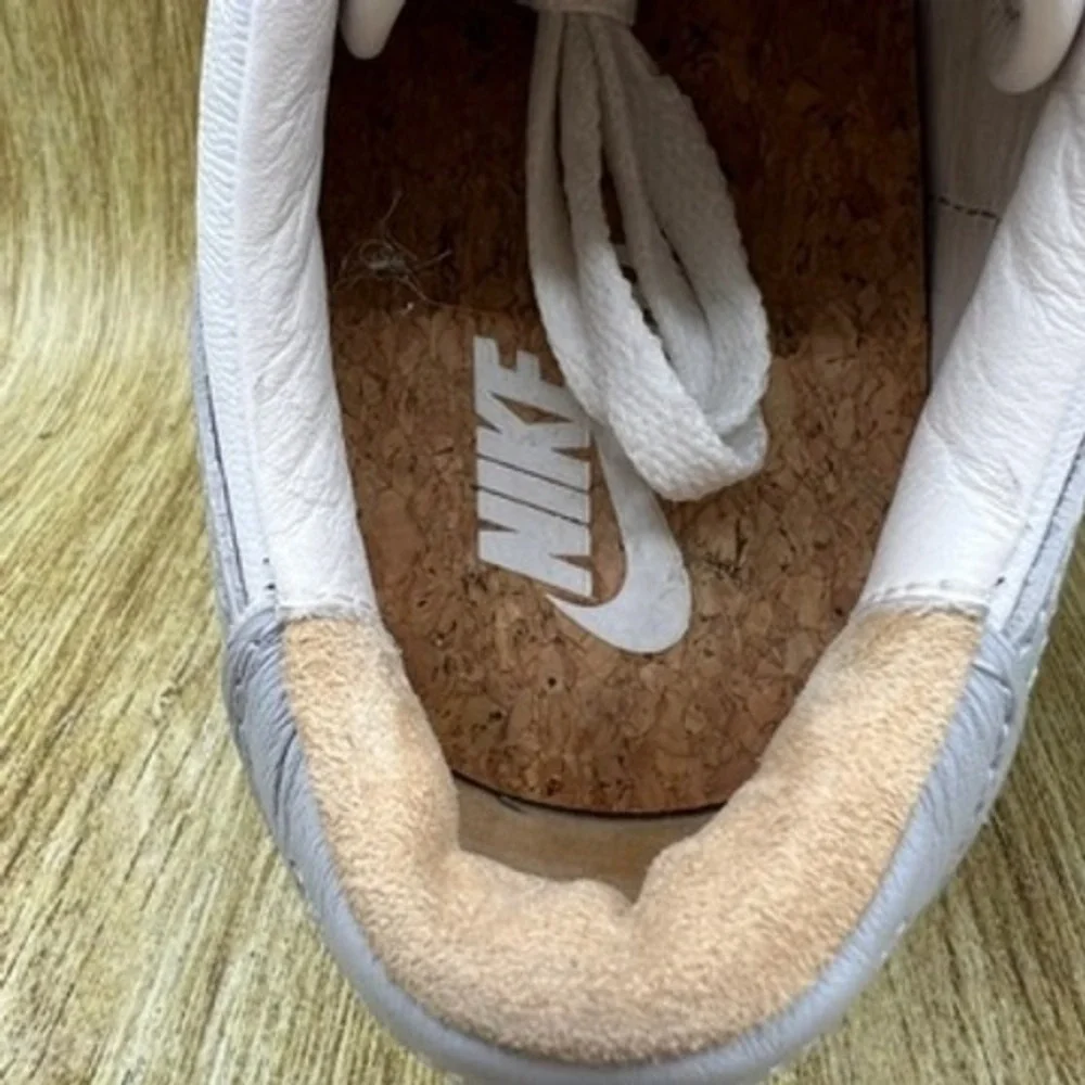 Nike Jordan 1 Elevate Low Women's Size 8 White Wolf Grey‎ Platform Sneakers